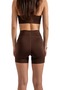 Women's Short Biker Leggings Brown - C518 - 3
