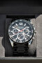 Black Steel Cord Men's Wristwatch L03577M.03 - 2