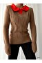 Polo Neck Knitwear Sweatertr0247 Vi̇zon - 2