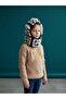 Girl's Handmade Hand Knitted Balaklava Hat (25X30 cm) - 2