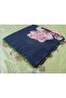 Ve Reyhan Handmade Needlework Writing, Scarf, Yemeni, Mevlit Shawl, Gift with 4 Edges Embroidered - 7