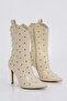 Rsd 1205 Metal Detail Thin Heel Boots - 2