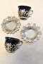 2-Piece Zemzem Set and Coffee Cup Set |   Stylish Presentation with Metal Plate and Cup Coaster - 4
