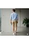 Men's Solid Cotton Outdoor Shorts-Khaki- 17 Year - 4