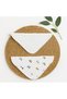 100% Organic Cotton 7-Pack Newborn Baby Girl-Boy Mouth Wipes Boxed - 7