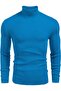 Men's Corded Fabric Turtleneck Knitwear Sweater – Winter Slim Fit Turtleneck - 2