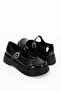 Sm 4022 Beret Buckle Detailed Sole Loafer - 3