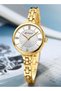 Watch 9097 - Women's Fashion Quartz Round Metal Strap Watch