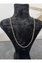 Stainless Steel Gold Shiny Bright Jewelry Model Mini Dorica Model Necklace - 3