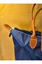 Large Size Zippered Women's Hand and Shoulder Bag 35X40 cm - 5