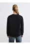 Lcw Comfort Printed Oversize Women's Thick Sweatshirt - 4
