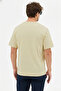Men's Vision Premium Quality Dense Textured Cotton T-Shirt Light Yellow M101-R0220-03 - 3
