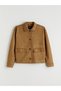 Xside New Season Women's Suede Look Shirt Jacket - 6