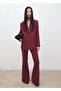 Double Button Fabric Blazer Jacket - 2