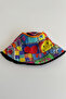 Duoshe Double-Sided Black Bucket Hat - 3