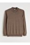 Lcwaikiki Classic Large Size Half Turtleneck Men's Knitwear Sweater - 5