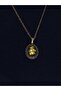 Natural Stone Tiger's Eye Natural Stone Women's Natural Stone Authentic Necklace Euk27Bkg - 2