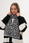 Trend Animal Print Scarf |   Leopard Patterned Design Shawl |   Soft Textured Quality Women's Winter Accessory - 5