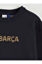 Anthracite Barcelona Printed Boys' Thick Sweatshirt - 2