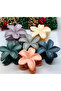 Fall Series Women's Lotus Model 6-Piece Hair Clip Set 8 cm - 3