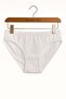 15 Pieces of White Cotton Basic Everyday Women's Bikini Panties – Regular Waist, Non-Marking, Soft, Flexible and Comfortable - 5