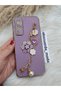 Vivo Y53S Compatible Flowered Stone Laser Cut Shiny Case - 2