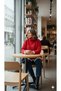 Thick Knit Relaxed Fit Turtleneck Knitwear Sweater – Stretch Fabric , Drop Shoulder, Winter Women's Sweater - 3