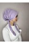Lila Plain Cotton Shawl Scarf Suitable for All Seasons - 7