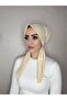 A Mink Four-Season Wearable Plain Cotton Shawl Scarf - 5