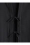 Lcw Modest Black Shawl Collar Striped Oversized Women's Kimono - 6
