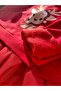 Christmas Themed Deer Patterned Red Tutu Dress with Crown Gift for Fleece-Lined Year Old Girl - 3