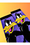 سلسلة خاصة من الجوارب ذات النمط الملون Happy Daffy Duck، جوارب سوداء ممتعة ومريحة وذات تصميم أنيق - 2