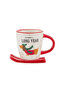 Kayak Figured Ceramic Coffee Cup 85 ml - for 1 Person - 2