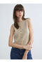 Zero Roba Collar Women's Knitwear Vest for Style Seekers from Uzg Store - 2