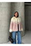 Soft Textured Fur Coat - 7