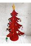 Wooden Christmas Tree – Red, Green, White Christmas Desktop, Bookshelf Gift Set, DIY - 3