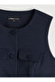 Zero Roba Collar Waist Belted Women's Vest from Uzg Store for Style Enthusiasts - 7