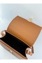 Women's Vintage Model Suede Detailed Shoulder Bag - 4