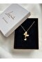 Gold & Silver Butterfly Model Steel Necklace - 3