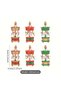 6 Pieces Carousel Christmas Tree Ornament/ Boxed and Set of 6 Wooden Carousel New Year Ornament/Christmas Gift - 6