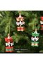 6 Pieces Carousel Christmas Tree Ornament/ Boxed and Set of 6 Wooden Carousel New Year Ornament/Christmas Gift - 7