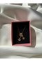 Star and Sun Figured Zircon Stone Dangle Steel Gold Women's Necklace - 4