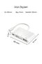 محول Lightning OTG - USB + بطاقة SD + قارئ بطاقات Micro SD - محول iPhone OTG - 6