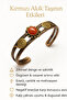 Red Agate Stone Handmade Antique Women's Copper Bracelet – Energy, Protection, Healing & Chakra Balance - 6