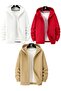 3-Piece Hooded Unisex Zippered Sweatshirt / Cardigan