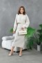 Maxi Boy Oversized Sweater Dress Knitwear Set Aw25El0021 - 2