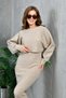 Maxi Boy Oversized Sweater Dress Knitwear Set Aw25El0021 - 5