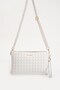 Sanmorris Women's Faux Leather Mosaic Pattern Adjustable Crossbody and Hand Strap Portfolio, Clutch Bag - 5
