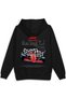 Las Vegas Racing Club Printed Hooded Semi Oversized Sweatshirt Black Hoodie 1412 - 3