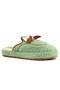 Pw Bowknot Plush House Slippers